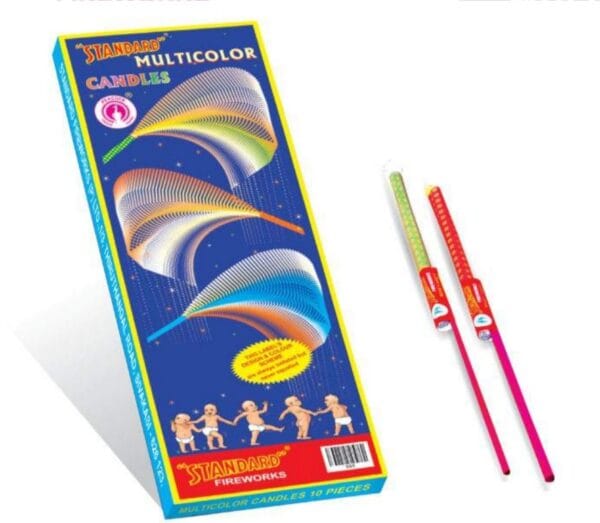 Multi Colour Candles